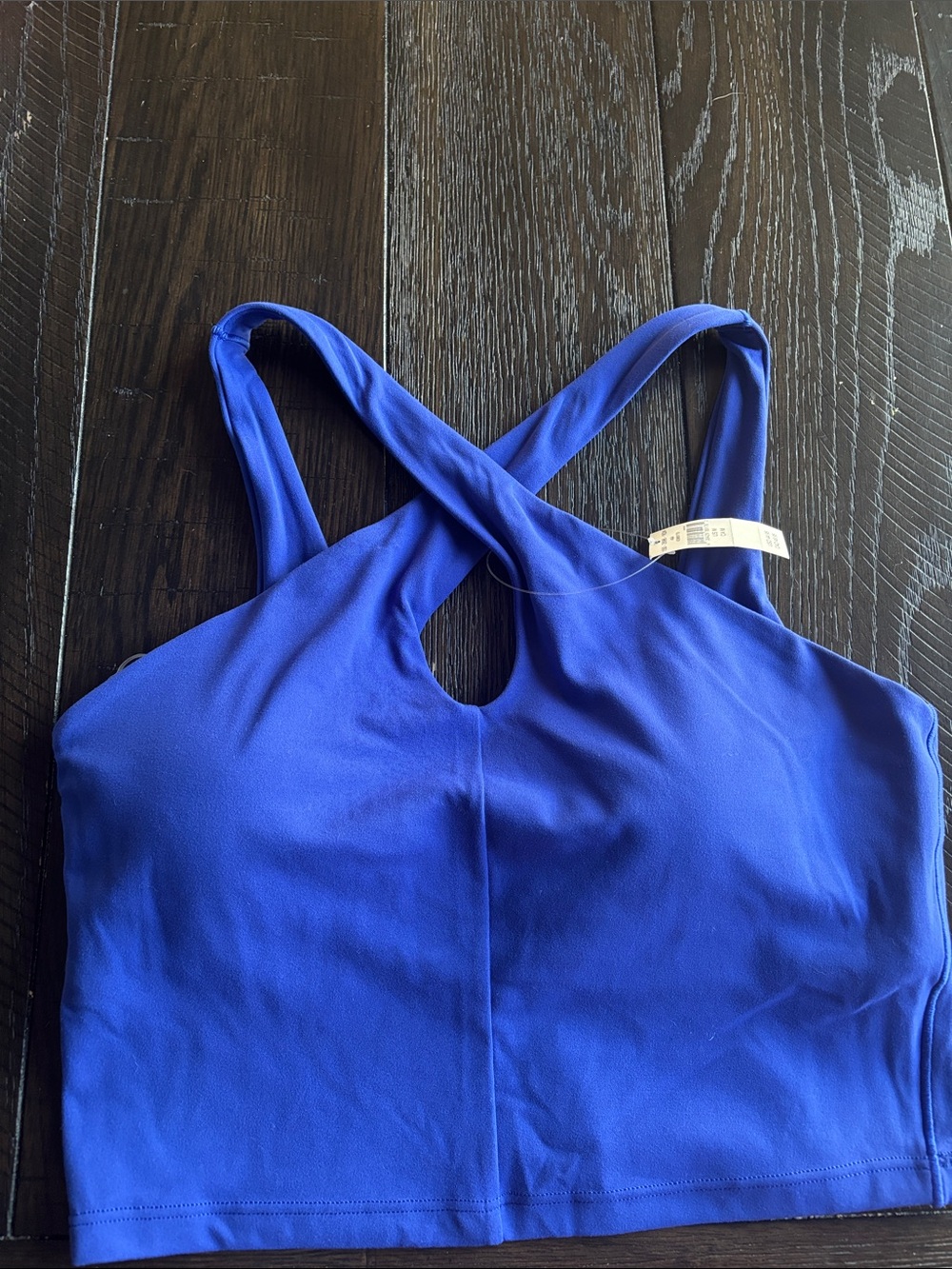 aerie Royal Blue Crossback Tank Top